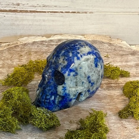 Lapis Lazuli Skull