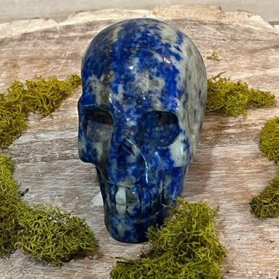 Lapis Lazuli Skull