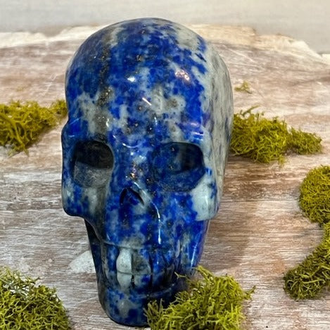 Lapis Lazuli Skull