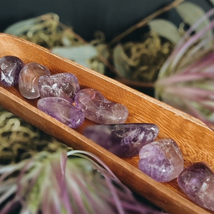 Extra Large Amethyst Tumbled Stone