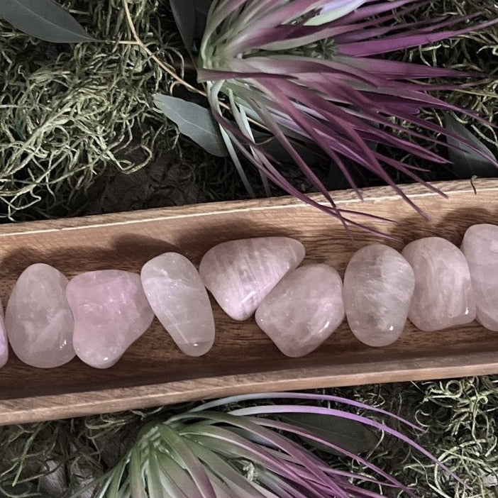 Extra Large Rose Quartz Tumbled Stone