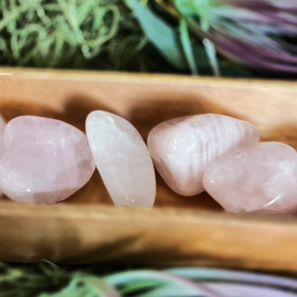 Extra Large Rose Quartz Tumbled Stone