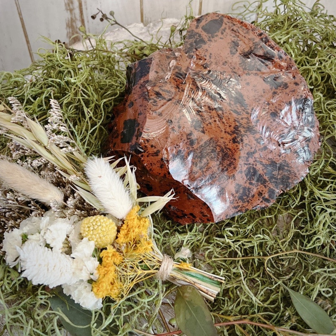 Mahogany Obsidian Polished