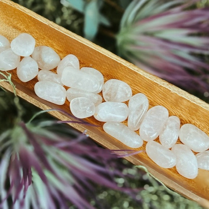 Medium Rose Quartz Tumbled Stone