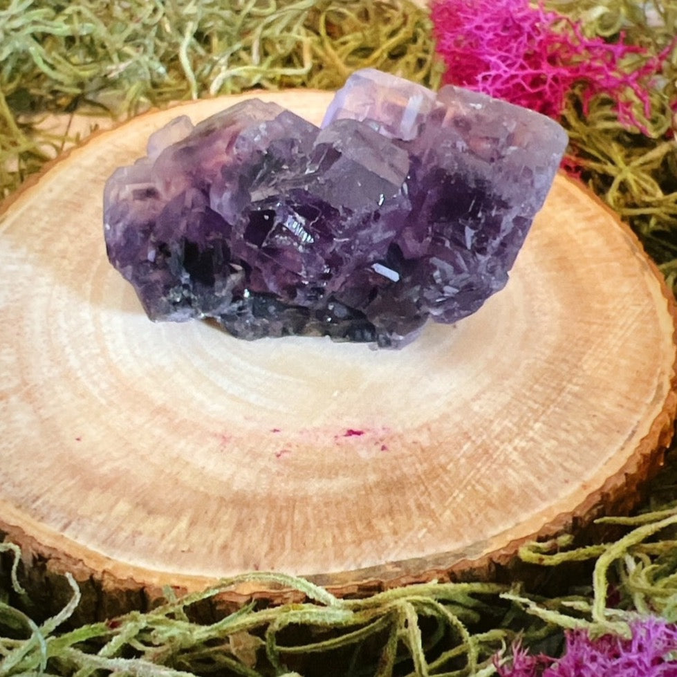 Purple Cubic Fluorite