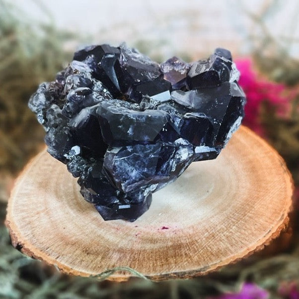 Purple Cubic Fluorite