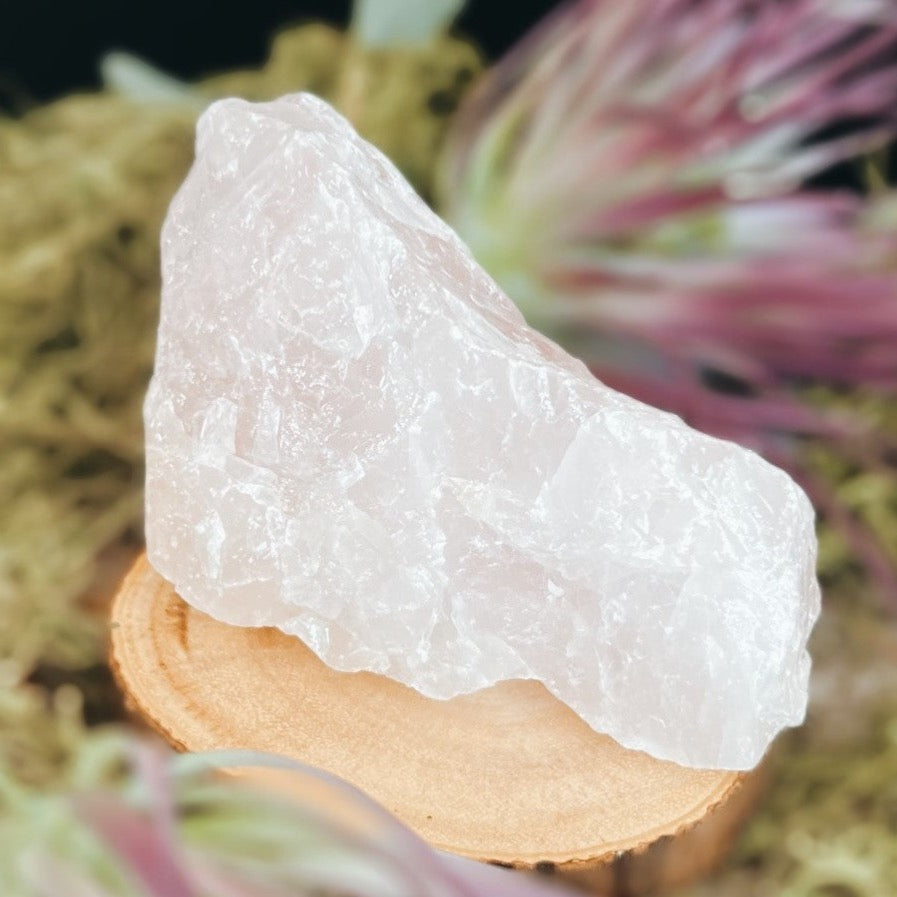 Large Raw Rose Quartz Pieces