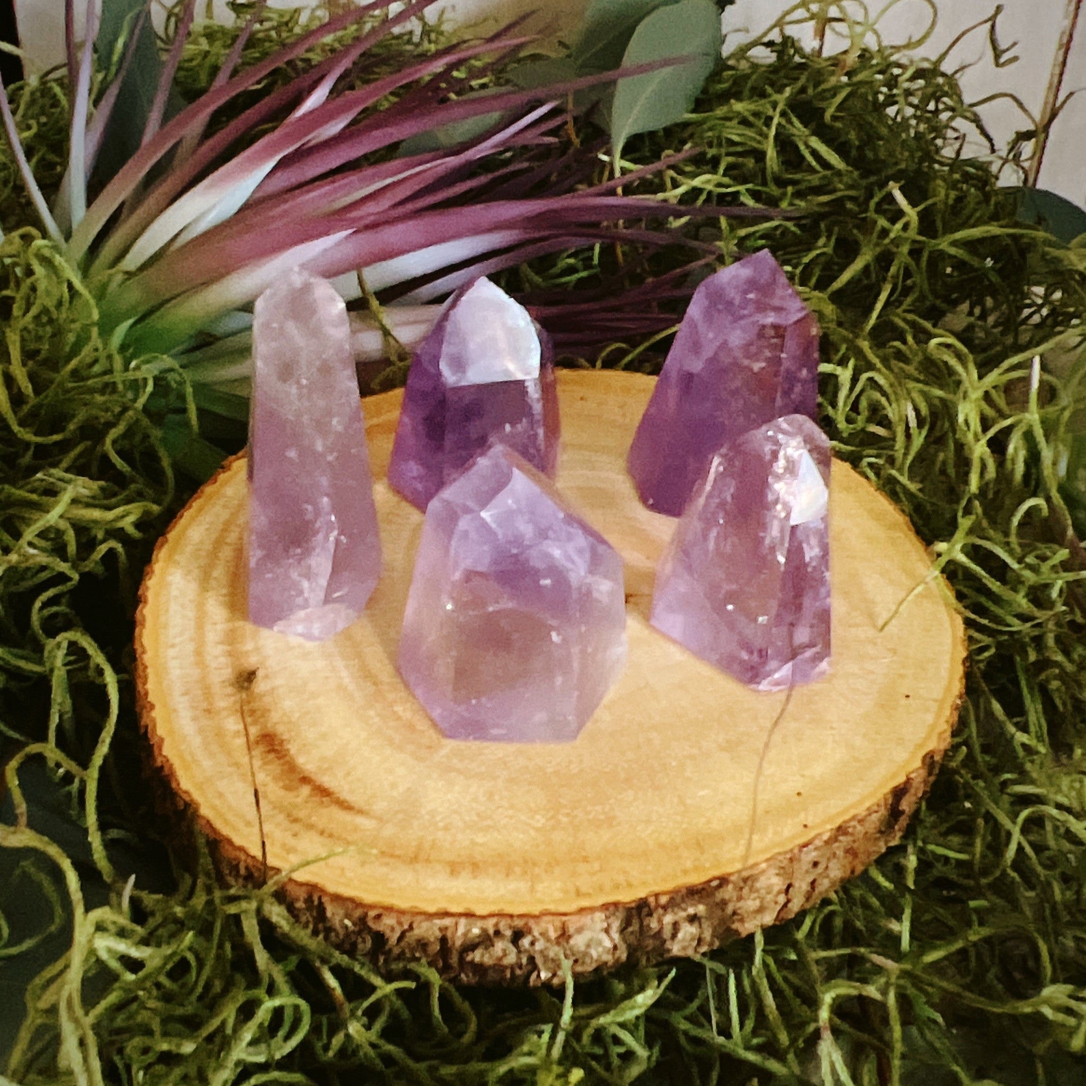 Small Amethyst Polished Tower