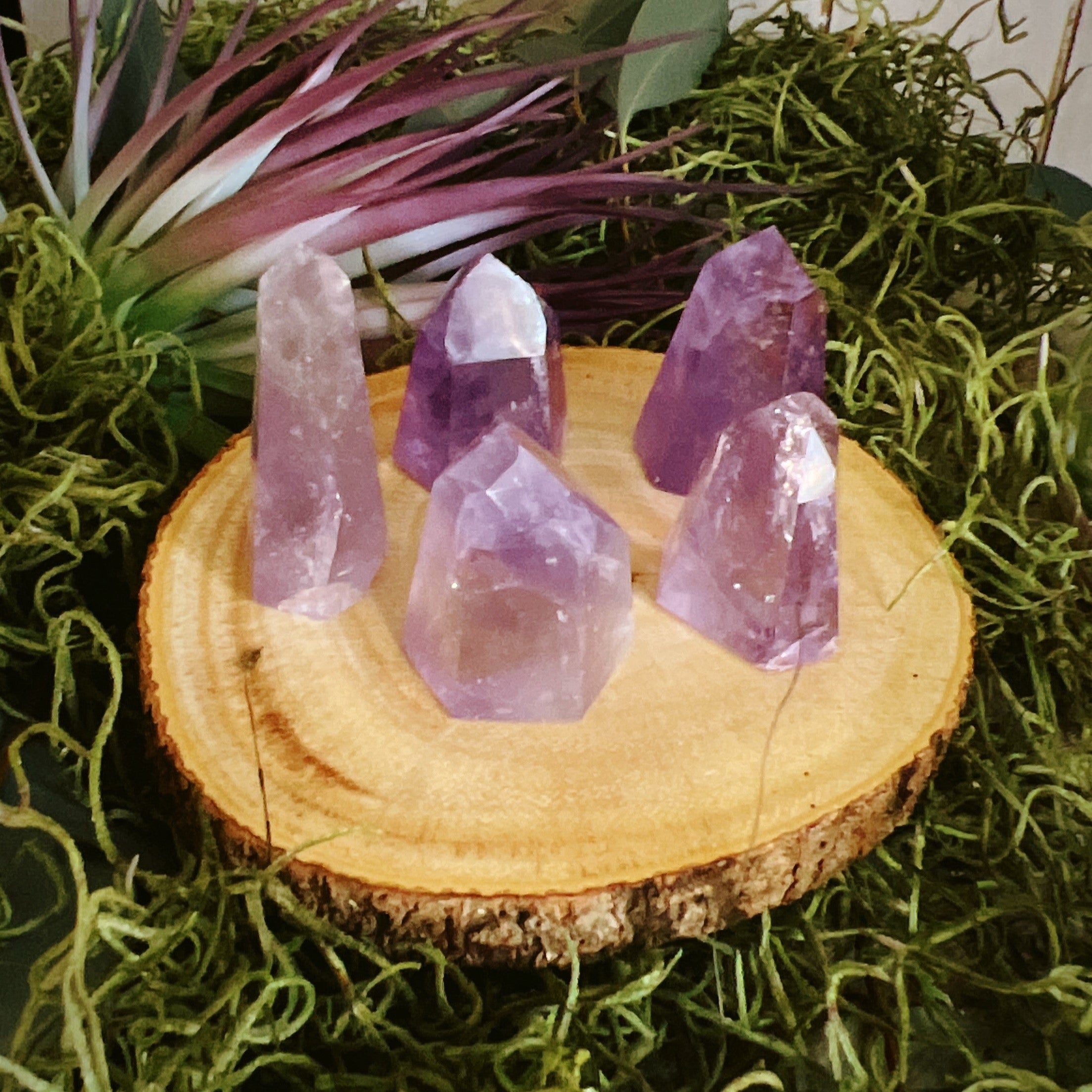 Small Amethyst Polished Tower